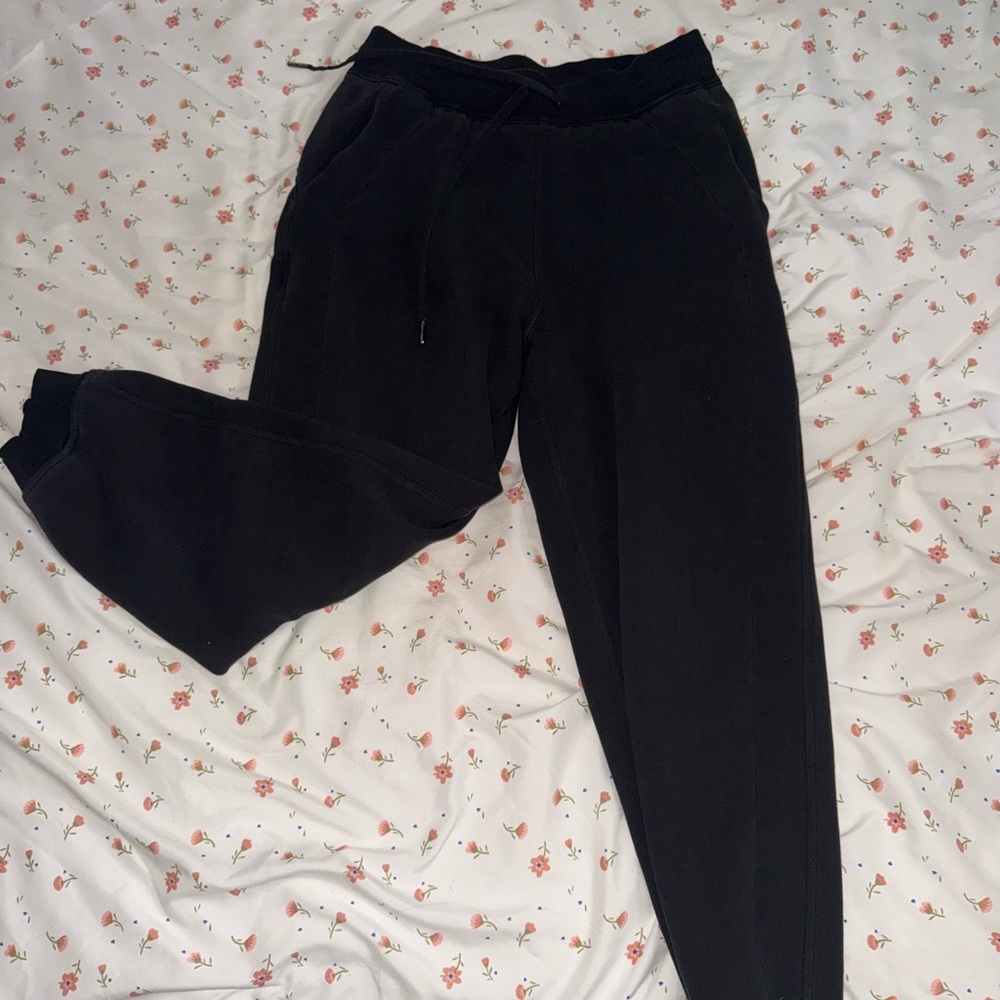 lululemon athletica Black Jogger Sweat Pant